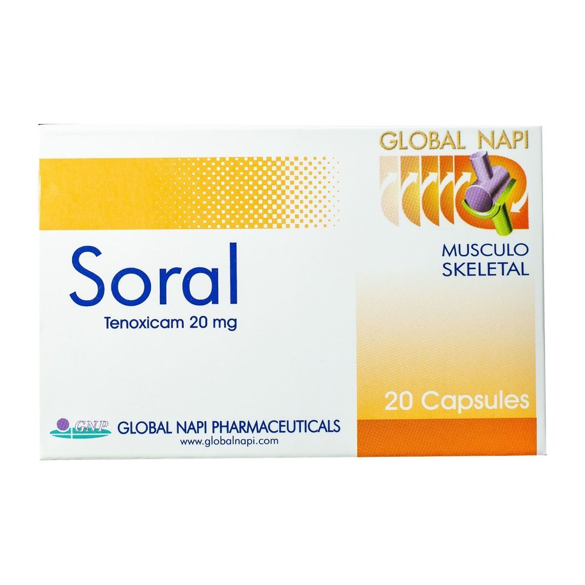 SORAL 20 MG 20 CAP NEW