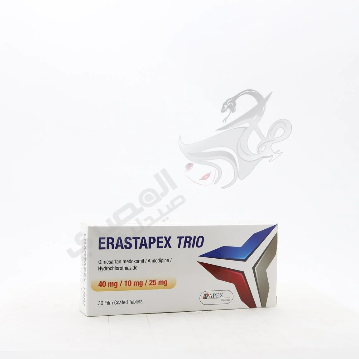 ERASTAPEX TRIO 40/10/25 MG 30 TAB