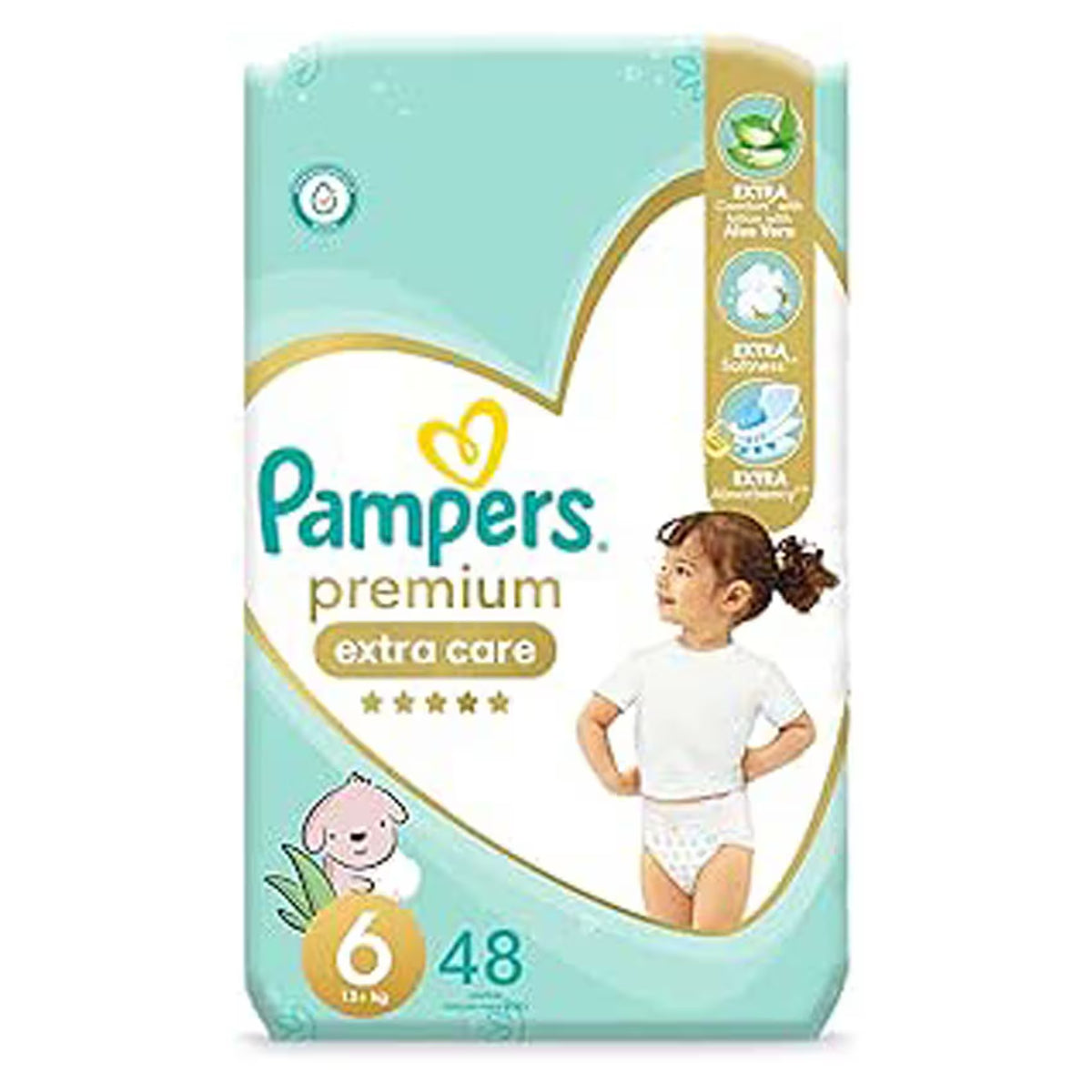 pampers  6 *+16 GK* 48 pce