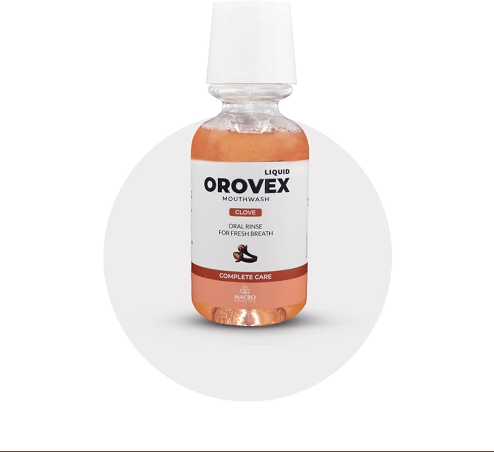 OROVEX MOUTHWASH REFESHENER clove 25% free 250 ML