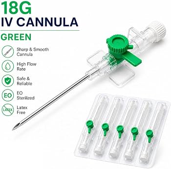 CANULA SIZE (18) GREEN