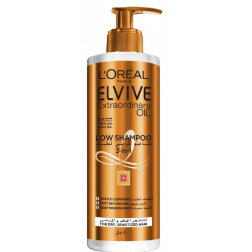 LOREAL ELVIVE EXTRAORDINARY SHAMPOO  400 ML PUMP
