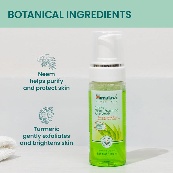 HIMALAYA NEEM FOAMING FACE WASH