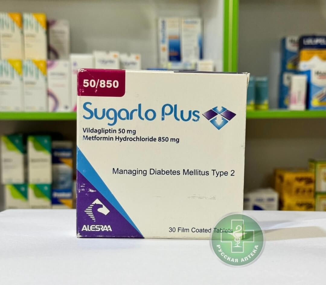 SUGARLO PLUS 50/850 MG 10 TAB
