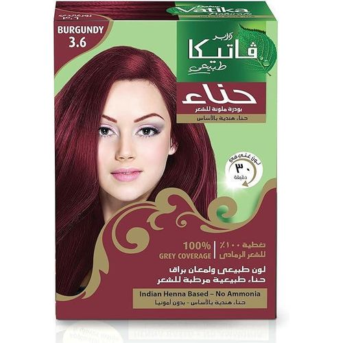 VATIKA HENNA BURGUNDY  HENNA