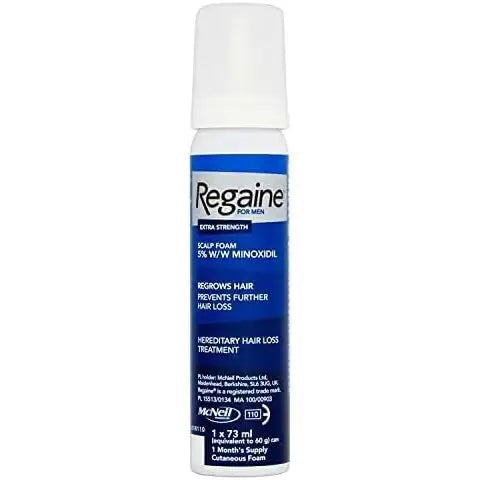 REGAINE 5% FOAM SOLUTION 73 ML