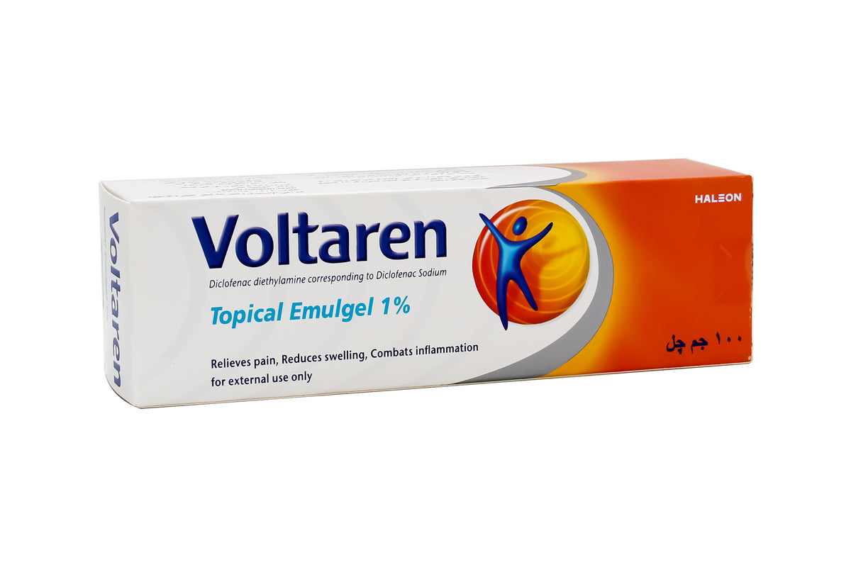 VOLTAREN 1% EMULGEL 100 GM
