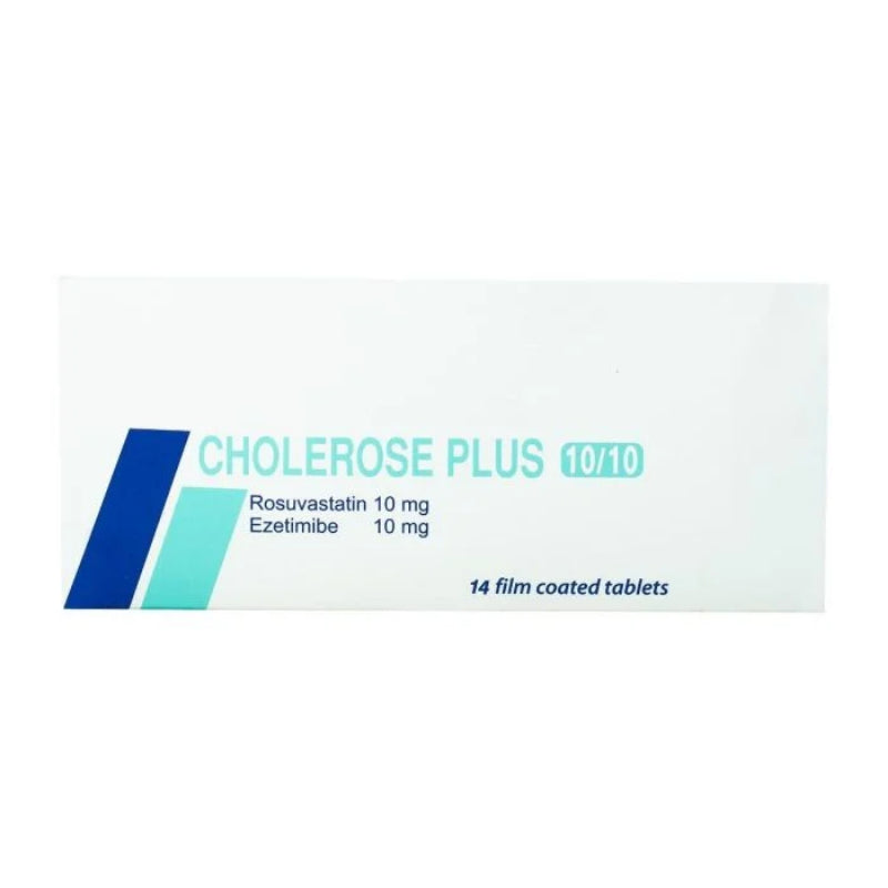 CHOLEROSE PLUS 10/10 MG 14 F.C.TAB