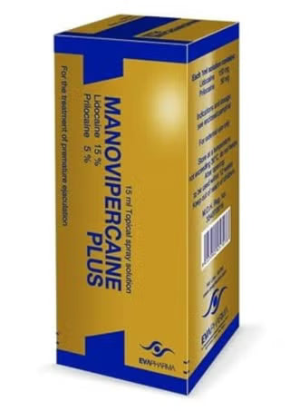 MANOVIPERCAINE PLUS TOPICAL SPRAY 15 ML