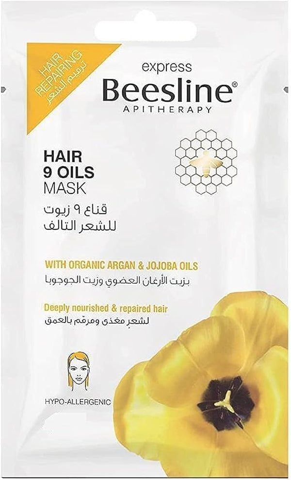BEESLINE HAIR 9OILS MASK 10X8G