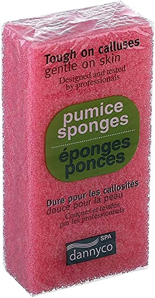 PUMICE SPONGES GENTLE ON SKIN