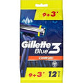 GILLETTE BLUE3 COMFORT 9+3 PCS