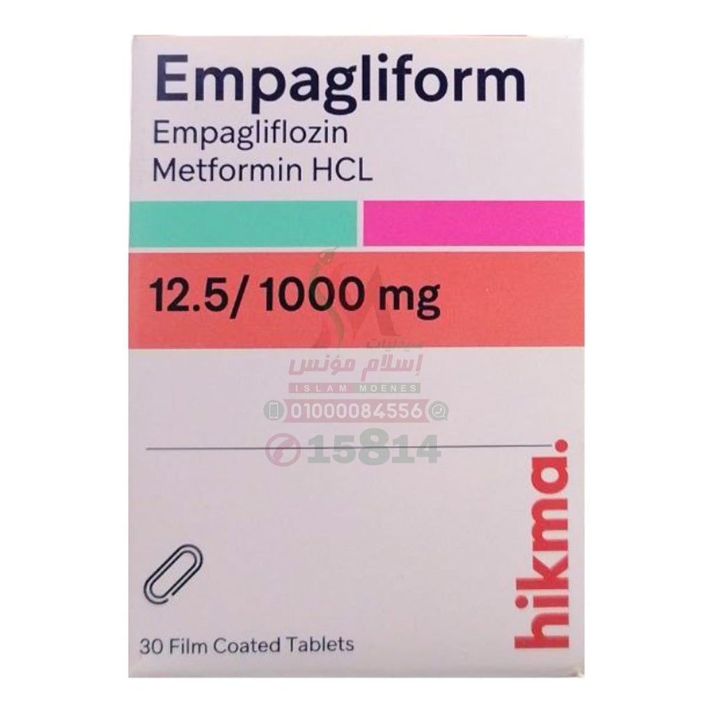EMPAGLIFORM 12.5/1000 MG 30 F.C. TABS
