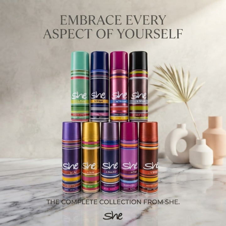 SHE DEO SPRAY MIX 200 ML