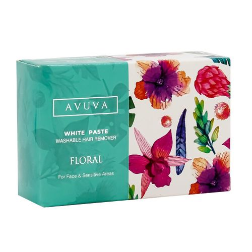 AVUVA WHITE PASTE FLORAL 100GM