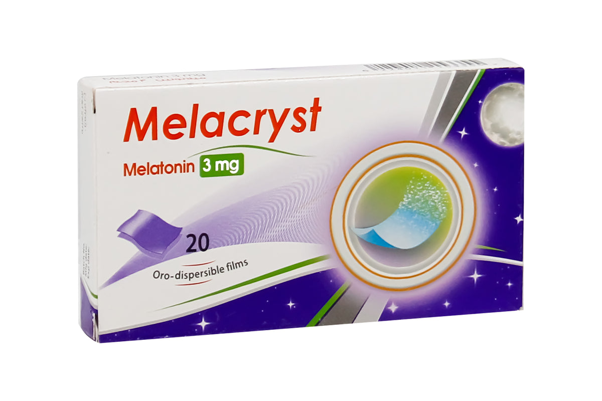 MELACRYST 3MG 20 ORO-DISPERSIBLE FILMS