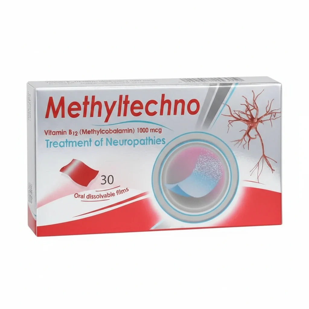 METHYLTECHNO 1000 MCG 30 ORODISSOLVABLE FILMS