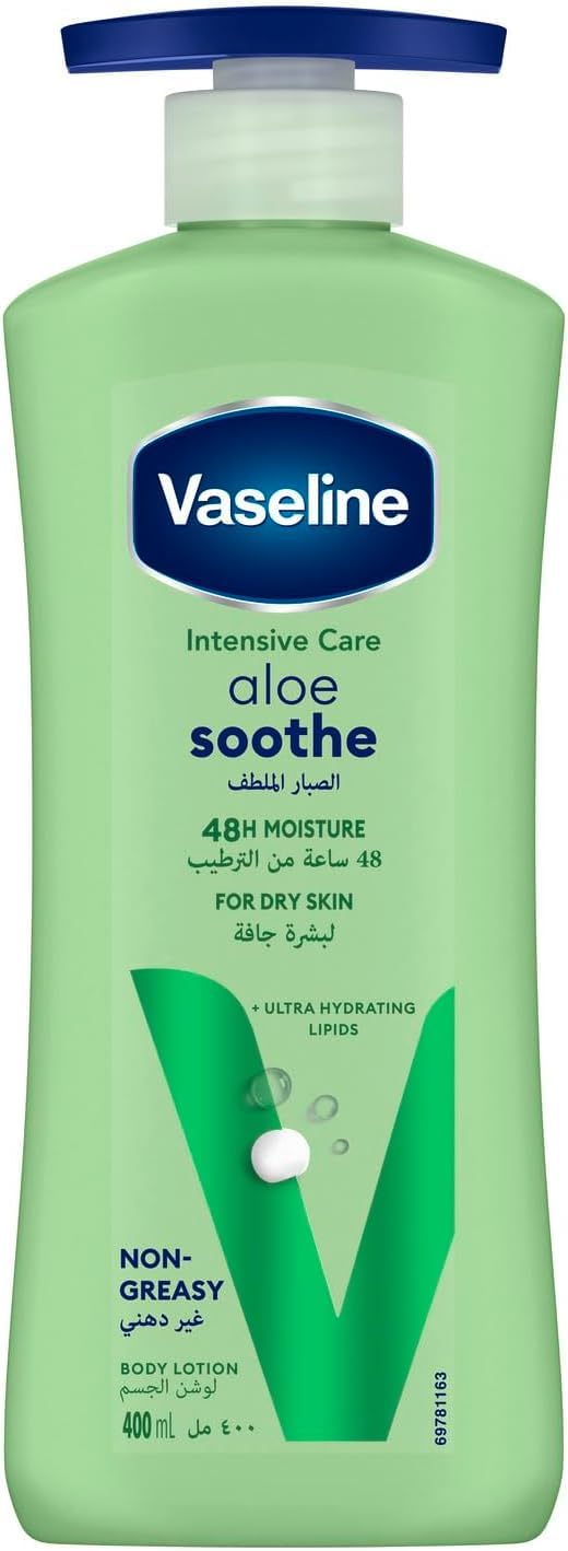 VASELINE ALOE SOOTHE BODY LOTION 400ML