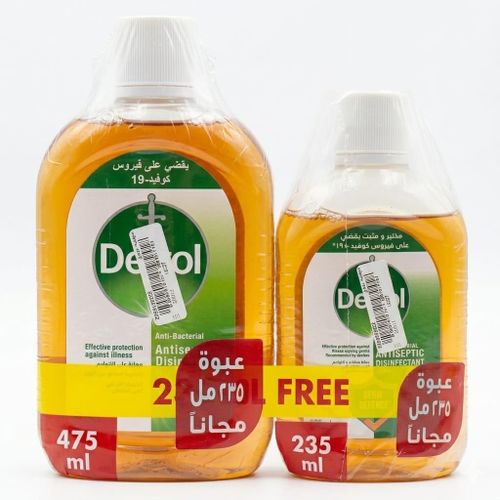 DETTOL ANTISEPTIC 475ML+235ML