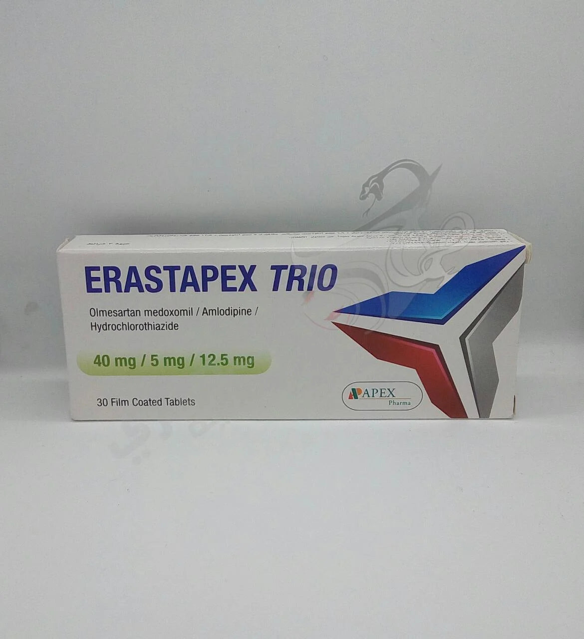 ERASTAPEX TRIO 20/5/12.5 MG 30 TAB