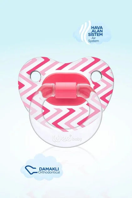 WE BABY PACIFER 0-6 SILICON MIX