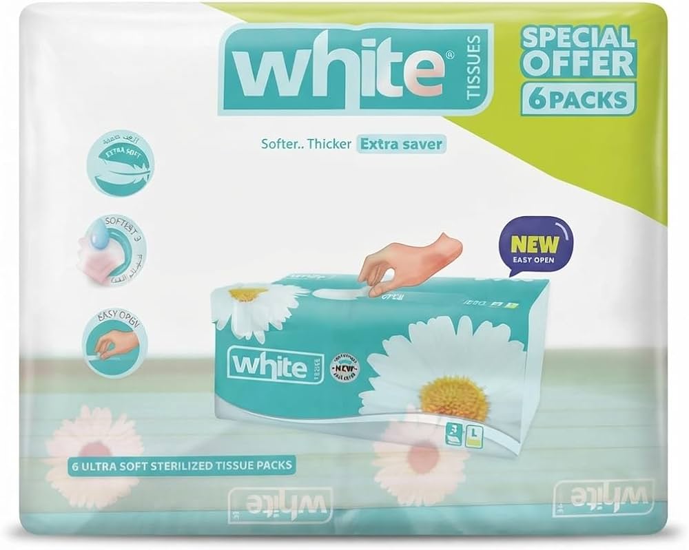 white tissue 500
