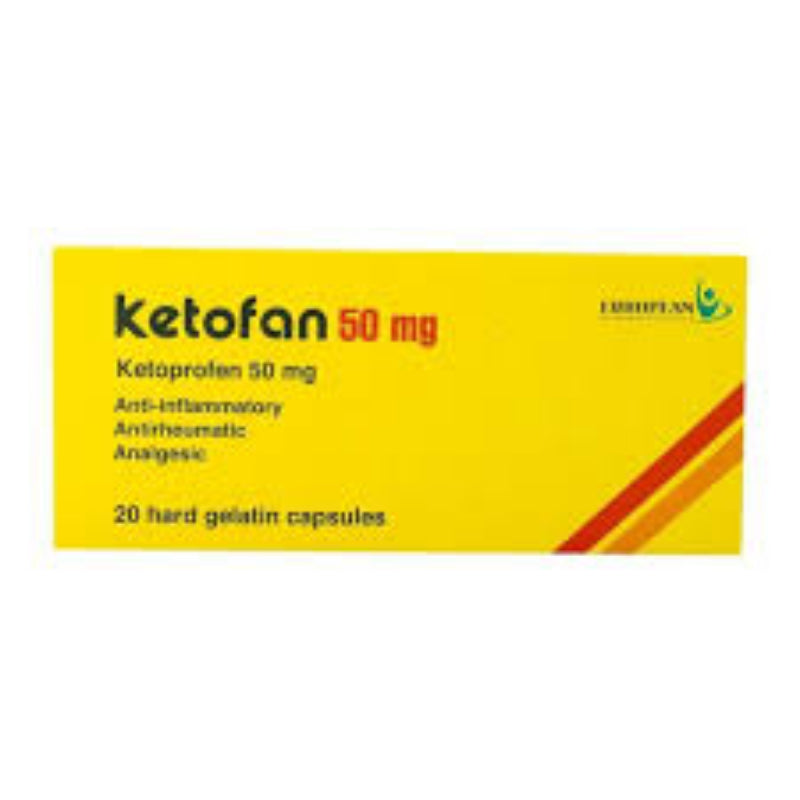 KETOFAN 50MG 30 CAP