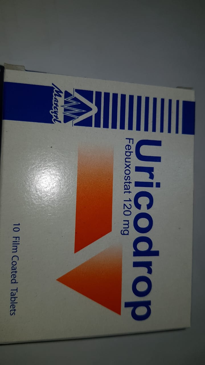URICODROP 120MG 10 TABS