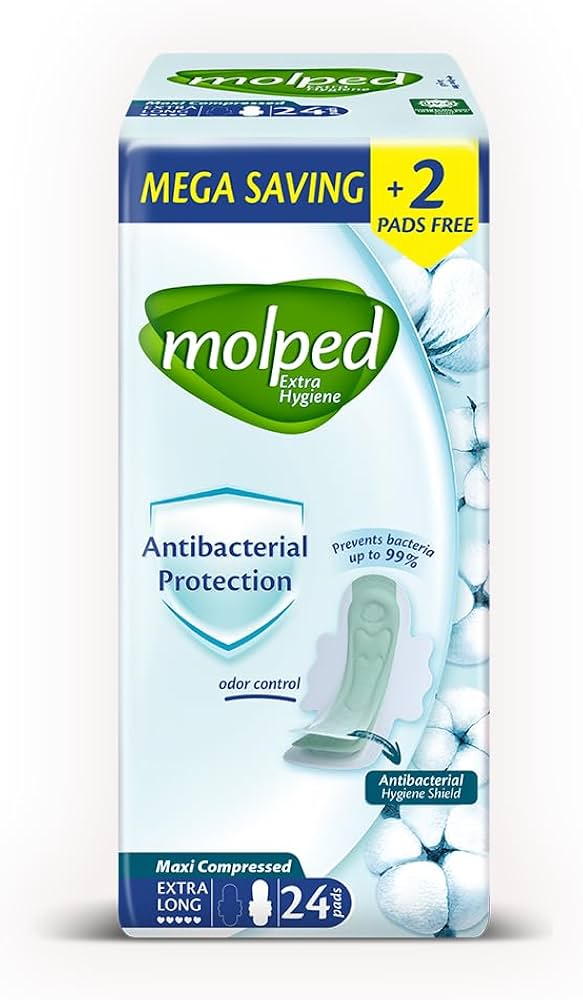 MOLPED MAXI EXTRA LONG ANTIBACT 24
