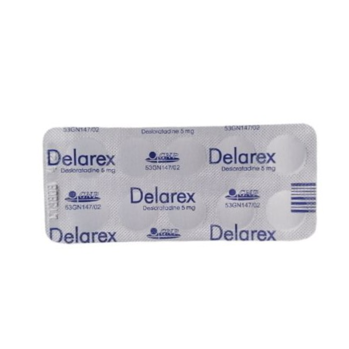 DELAREX 5 MG 30 TAB