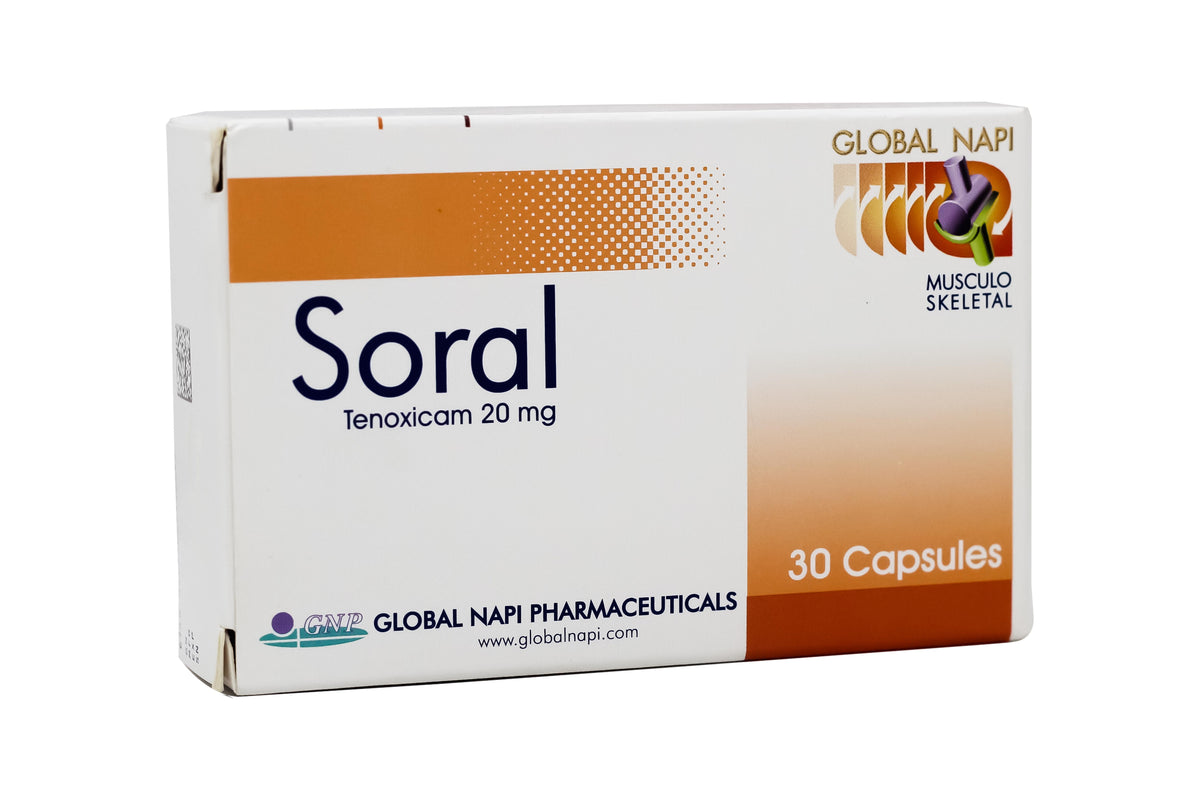 SORAL 20 MG 30CAP NEW