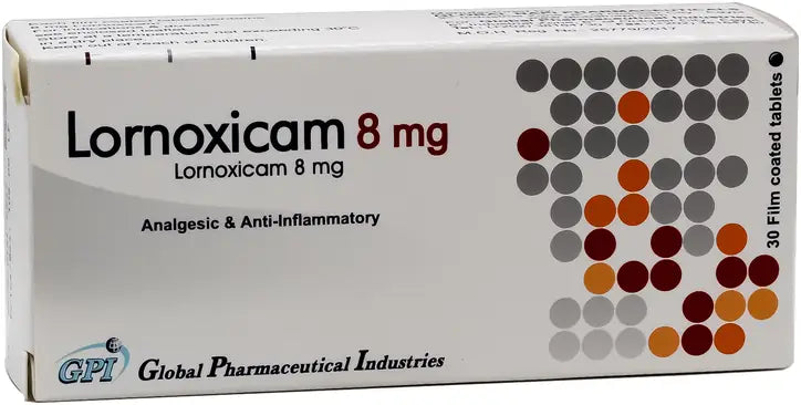 LORNOXICAM 8 MG 30 TAB