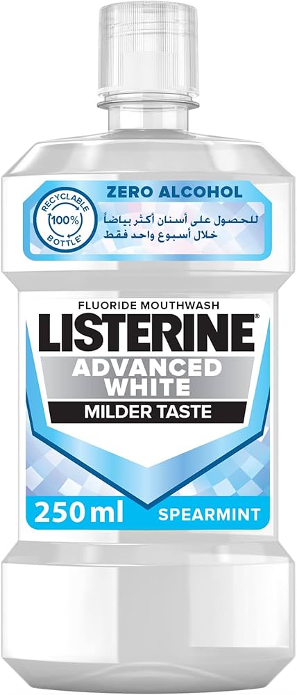 LISTERINE MOUTH WASH ADV WHITE 250ML