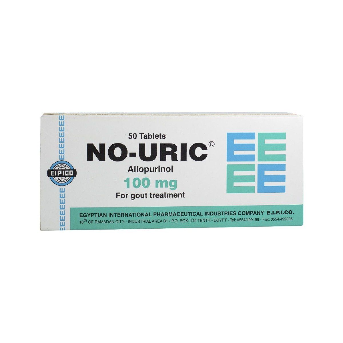 NO-URIC 100MG 50 TAB