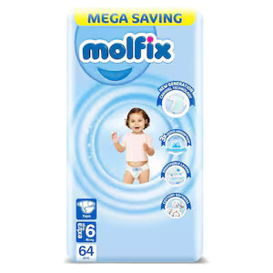MOLFIX 3 JUMBO MIDI 4-9 KG 64 PCS